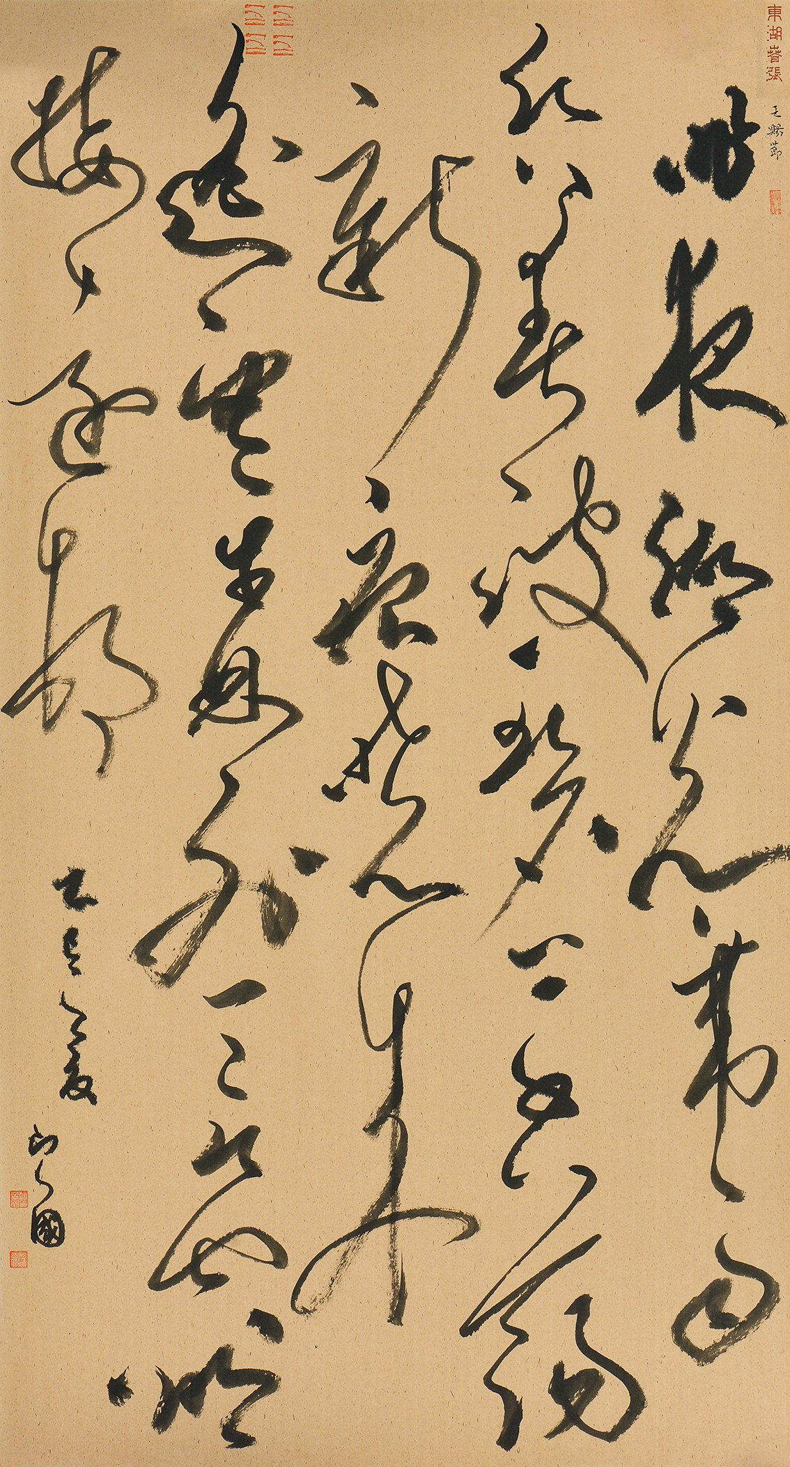 《东湖春涨》180×97CM.jpg